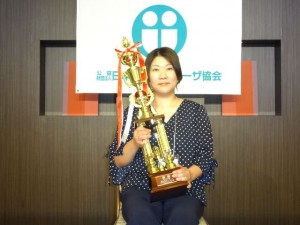 優勝ヤマト運輸(株)秋田横手コールセンター高野千秋さん