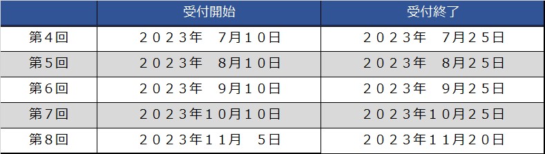 第４～８回